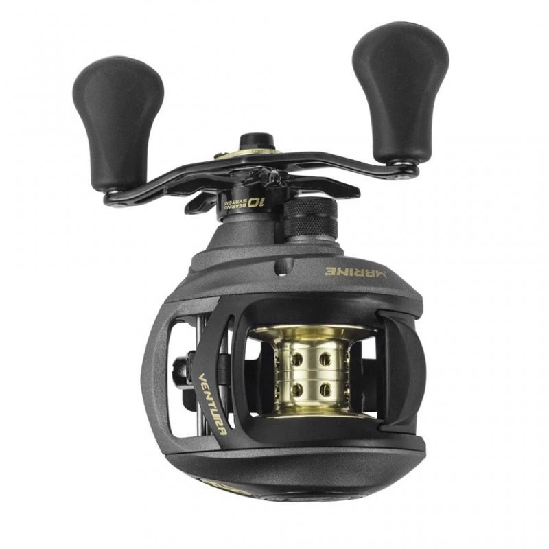 Carretilha Marine Sports New Ventura VT10 Direita Preta 7.0:1 - Imagem 4
