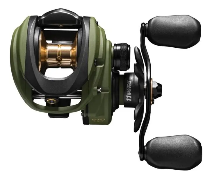 Carretilha Marine Sports Avenger 11000 Verde Manivela Esquerda - Imagem 4