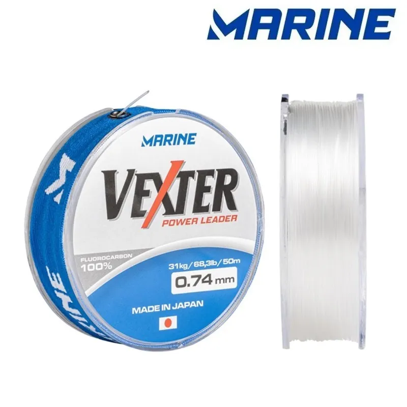 Linha Ms Vexter Power Leader Fluorcarbon 25,6lb 0.43mm - 50m - Imagem 2